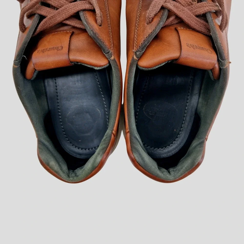 Church's Mirfield Shoes Mens US 10.5 UK 9.5 Brown Leather Sneakers Made In Italy
